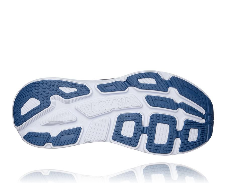 Hoka One One Mens Running Shoes - Bondi 7 - Navy - VQSP82340